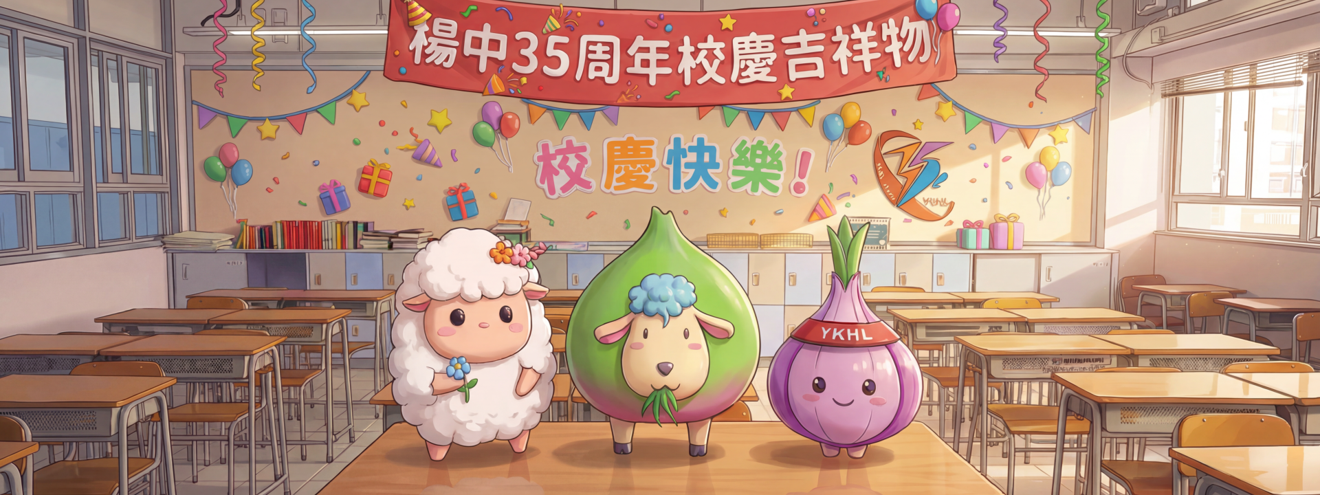35周年校慶吉祥物